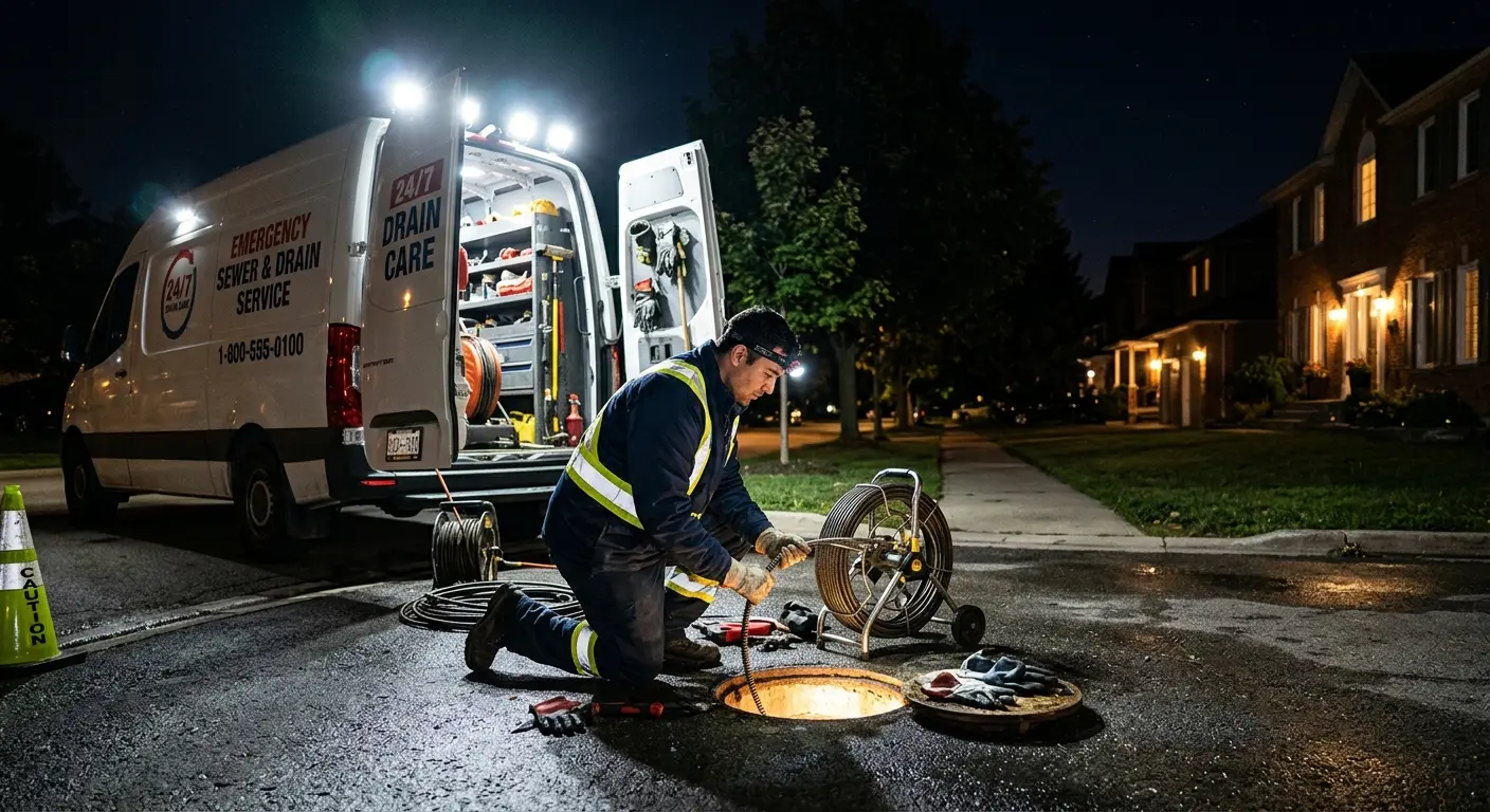 Emergency Drain Service in Hempstead, TX